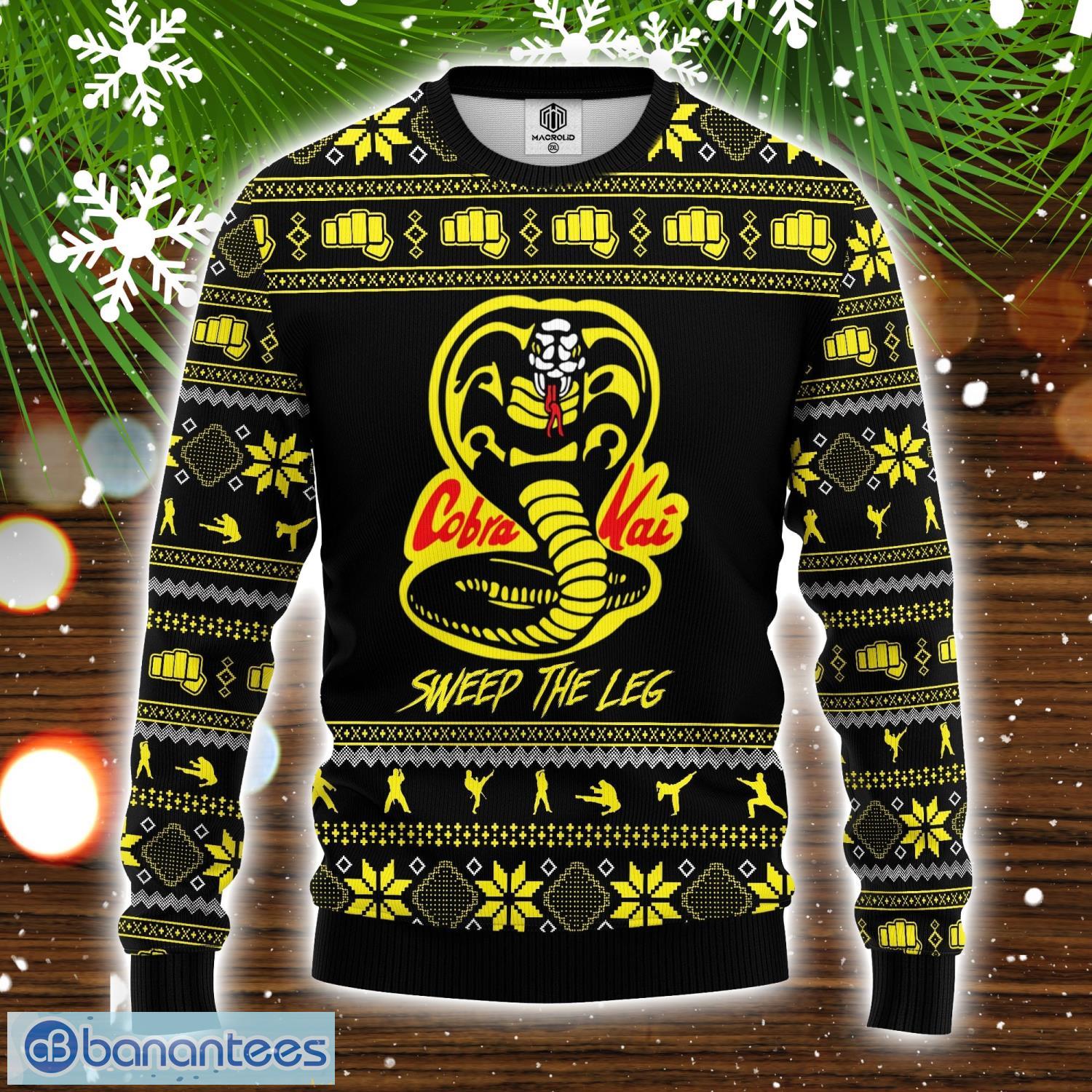 Cobra kai ugly christmas on sale sweater