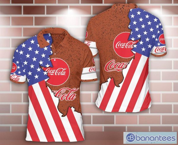coca-cola 3D Sport Polo Shirt Nice Gift Product Photo 1