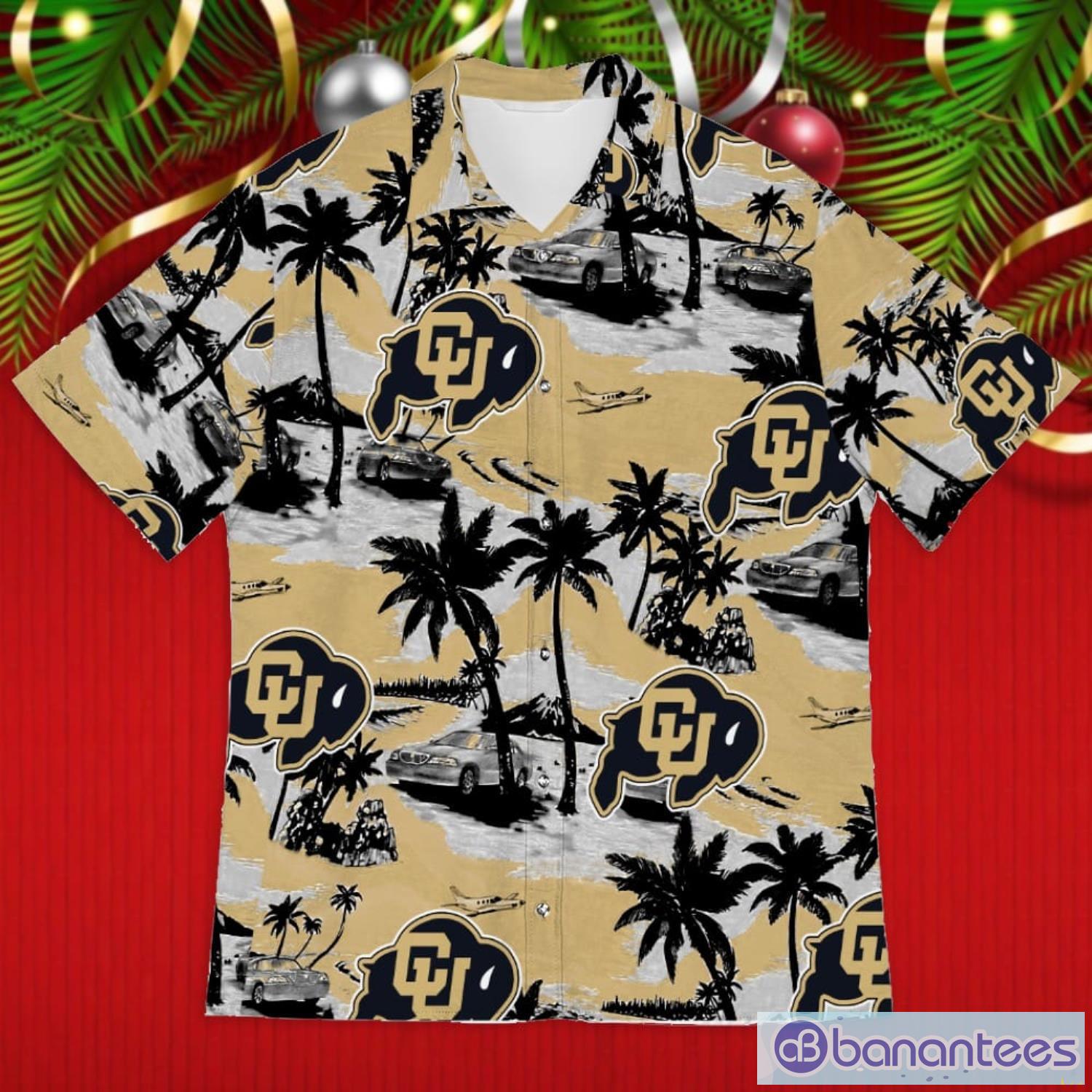 Colorado Buffaloes Sports American Tropical Patterns Summer Gift 3D Hawaiian Shirt Product Photo 1