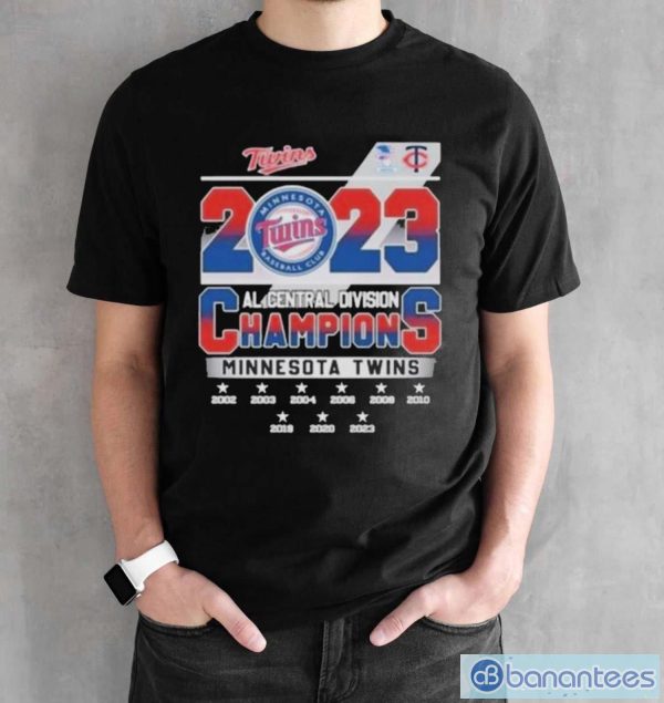 Colorado sports forever let’s go Colorado al central division champions minnesota twins logo design t-shirt - Black Unisex T-Shirt