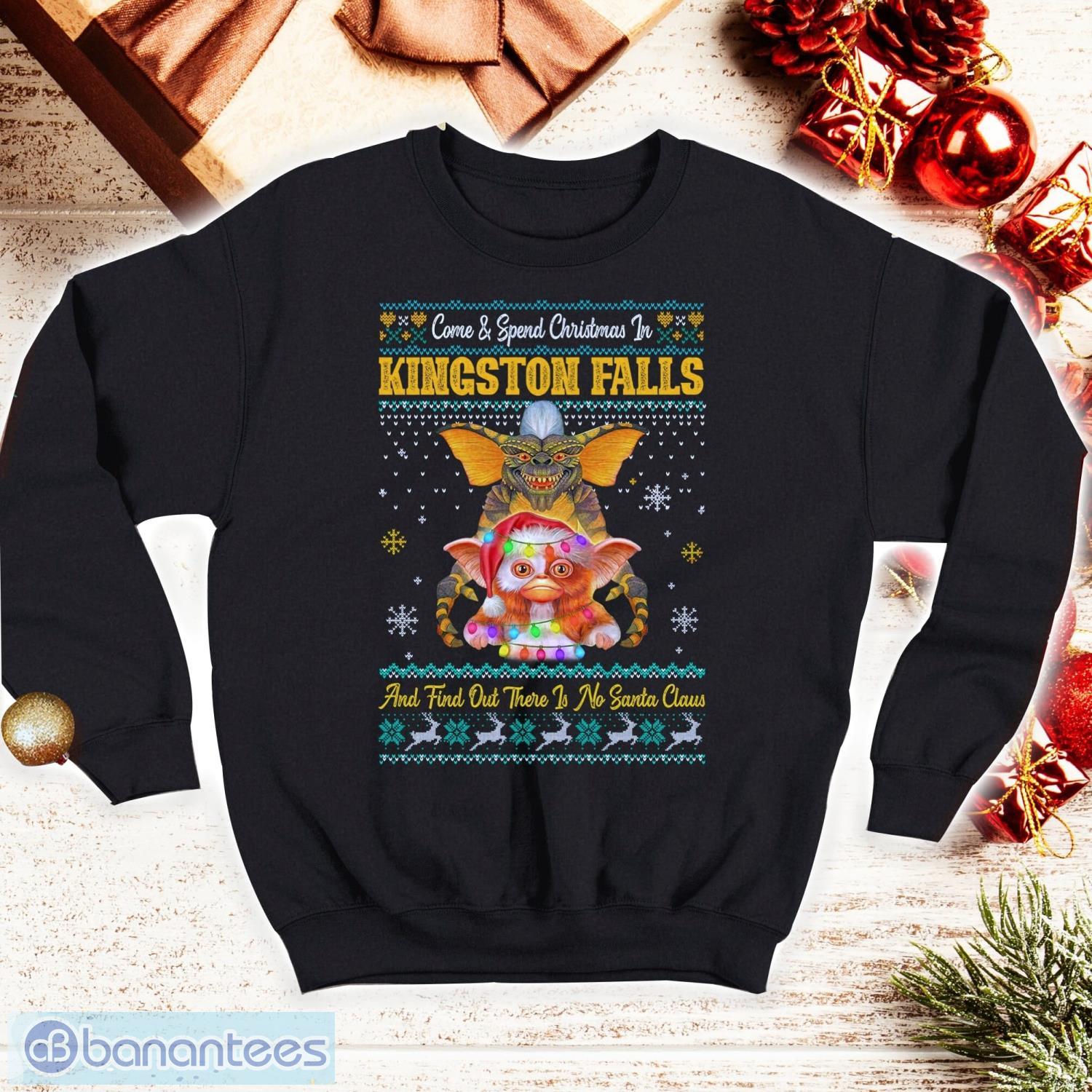 Come And Spend Christmas In Kingston Falls Ugly Christmas Shirt Come And Spend Christmas In Kingston Falls Ugly Christmas Shirt Product Photo 1