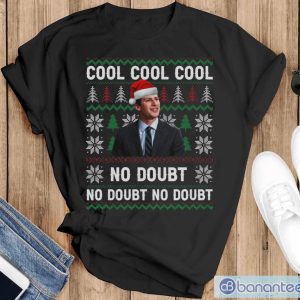 Cool Cool Cool No Doubt Ugly Christmas Sweatshirt, Jake Peralta Christmas Shirt - Black T-Shirt
