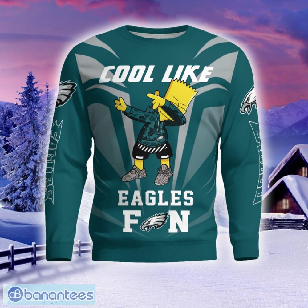 Philadelphia Eagles All Over Printed 3D Hoodie Dress For Women - Banantees