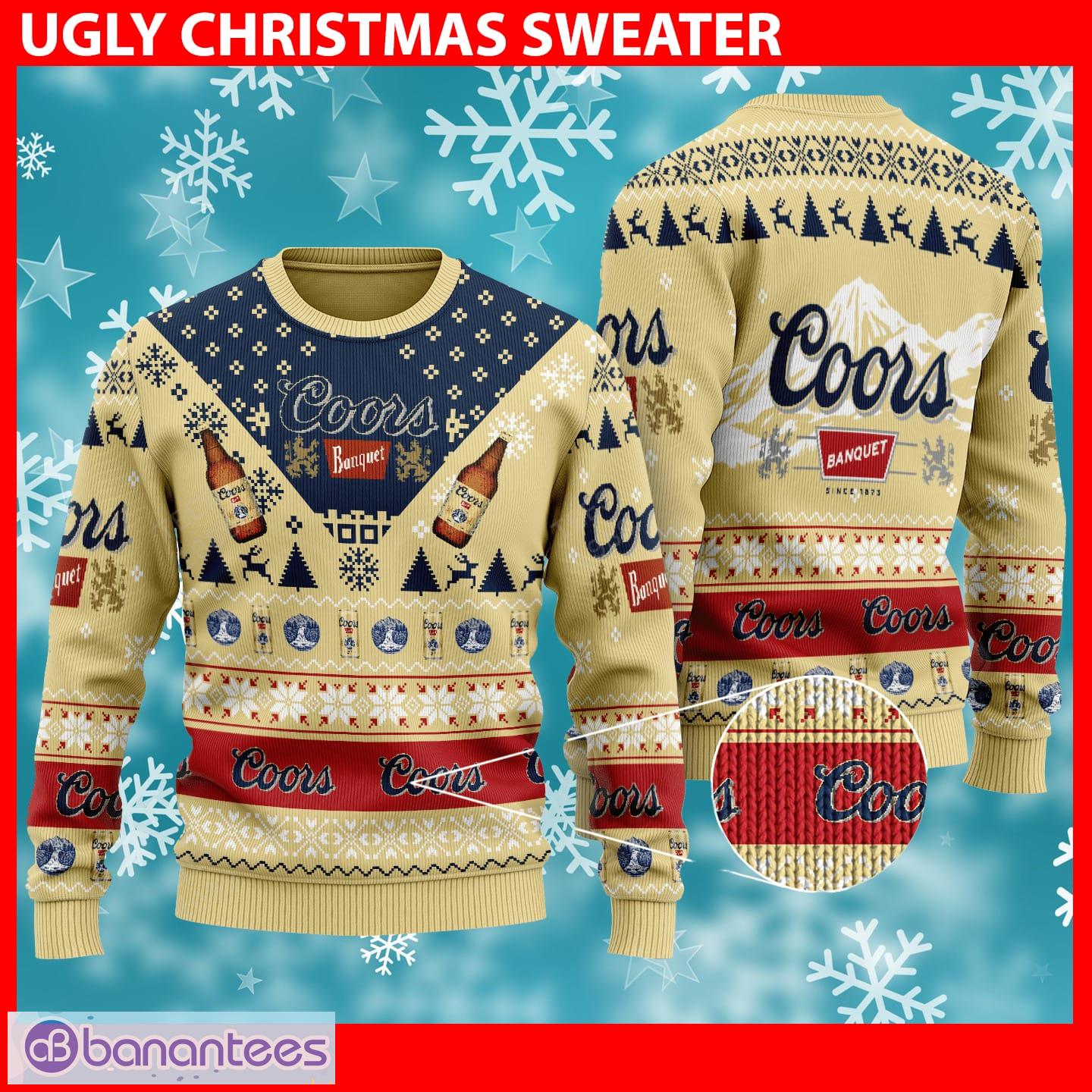 Coors banquet christmas outlet sweater