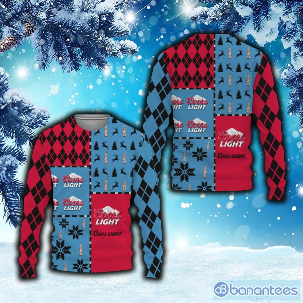 Coors Light Lover Ugly Christmas Sweater Xmas Gift Men And Women Christmas  Sweater