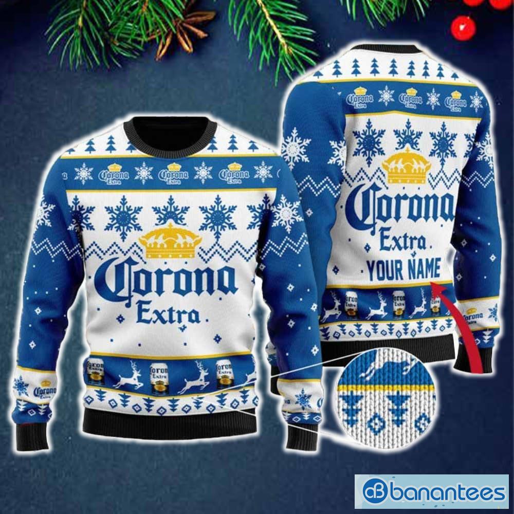 Custom Name Deer Coors Light Christmas Sweater For Men And Women Gift  Christmas - Banantees