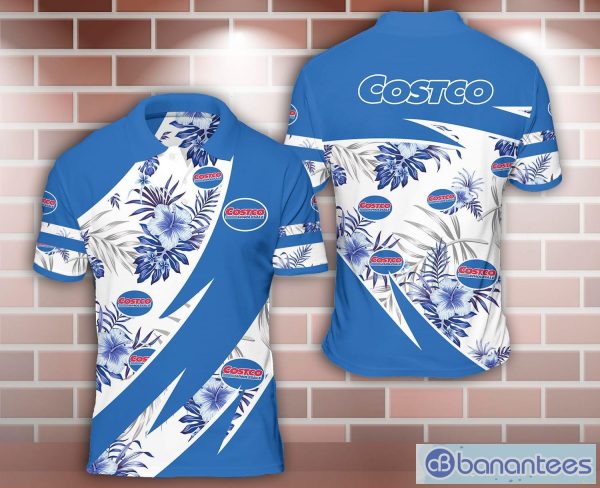 costco 3D Sport Polo Shirt Nice Gift Tropical Style Product Photo 1
