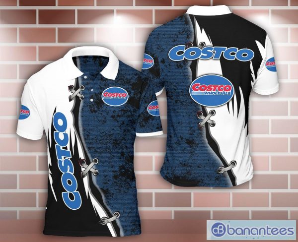 costco All Over Printed 3D Polo Shirt For Sport Lover Product Photo 1