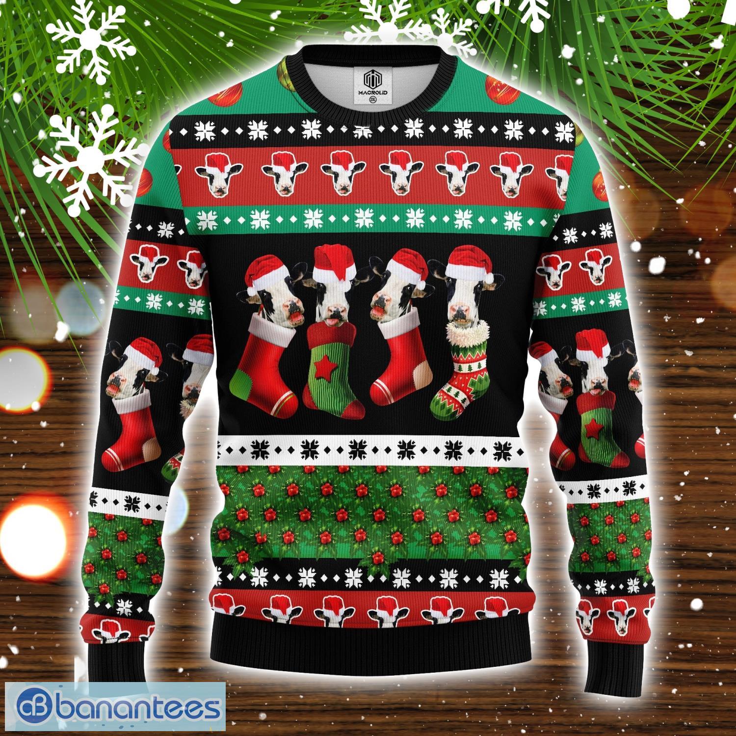 Cow Funny Ugly Christmas Sweater Amazing Gift Cute Christmas Gift Product Photo 1