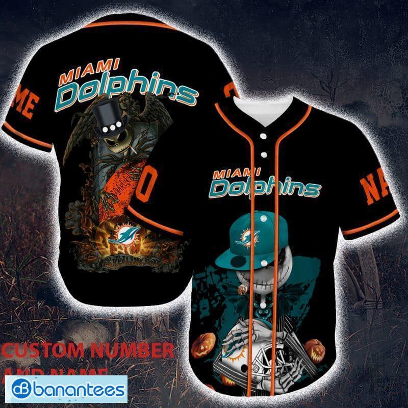 Miami Dolphins 3D Hoodie skull for Halloween graphic Gift For Mens -  Banantees