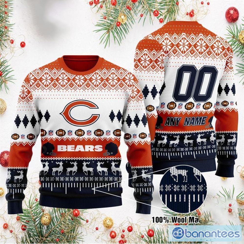 Cincinnati Bengals Custom Name And Number Ugly Christmas Sweater