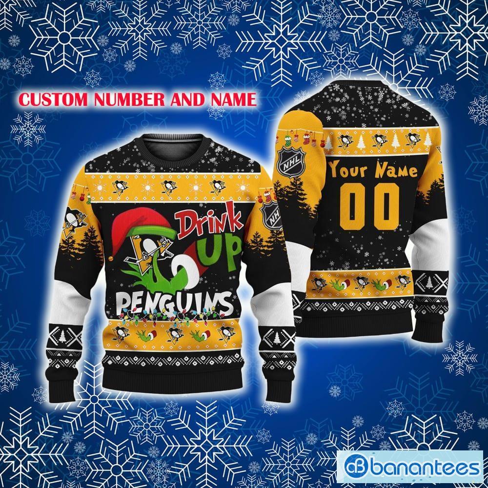 NHL Pittsburgh Penguins Custom Name Number 2023 Home Jersey T-Shirt