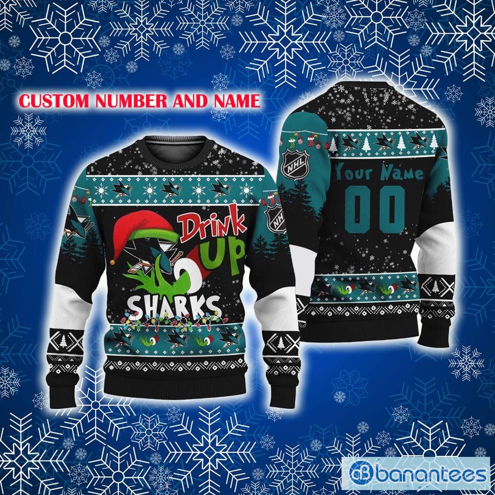 San jose clearance sharks ugly sweater