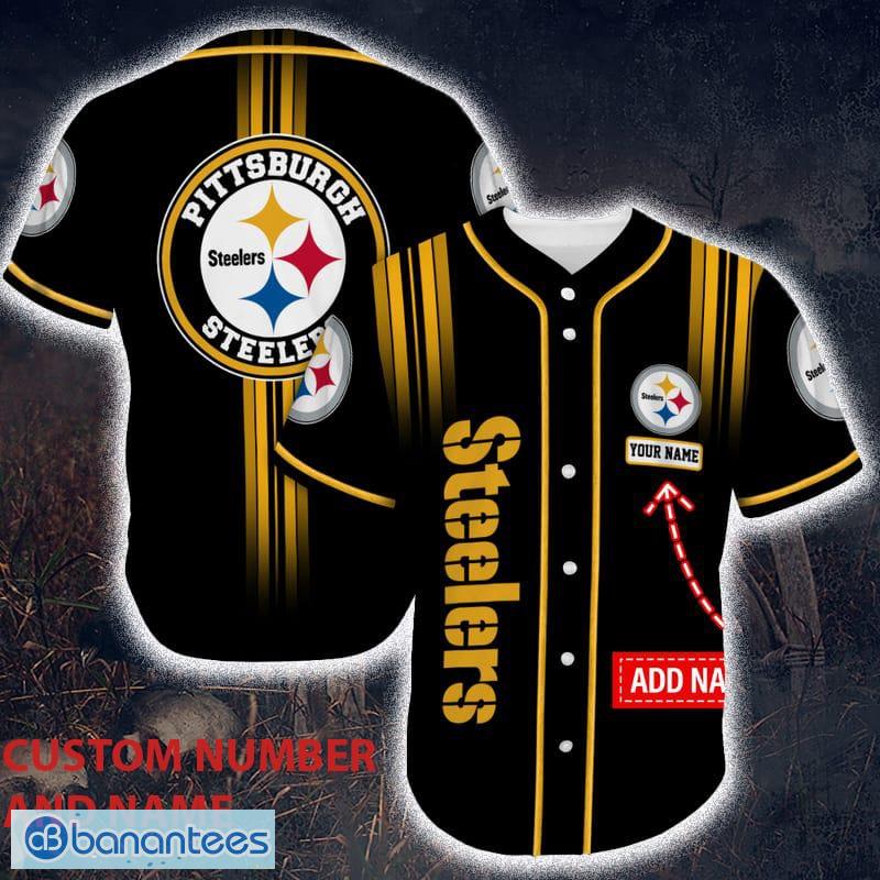 Pittsburgh Steelers Personalized 3d Baseball Jersey 20 – Teepital