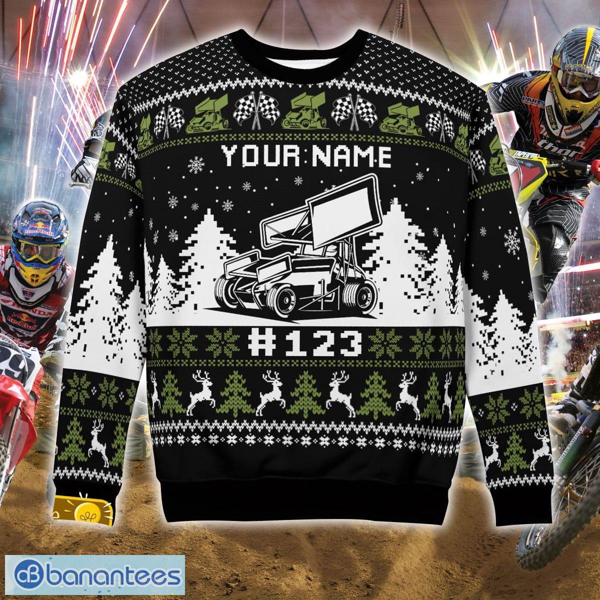 Sprint car clearance ugly sweater