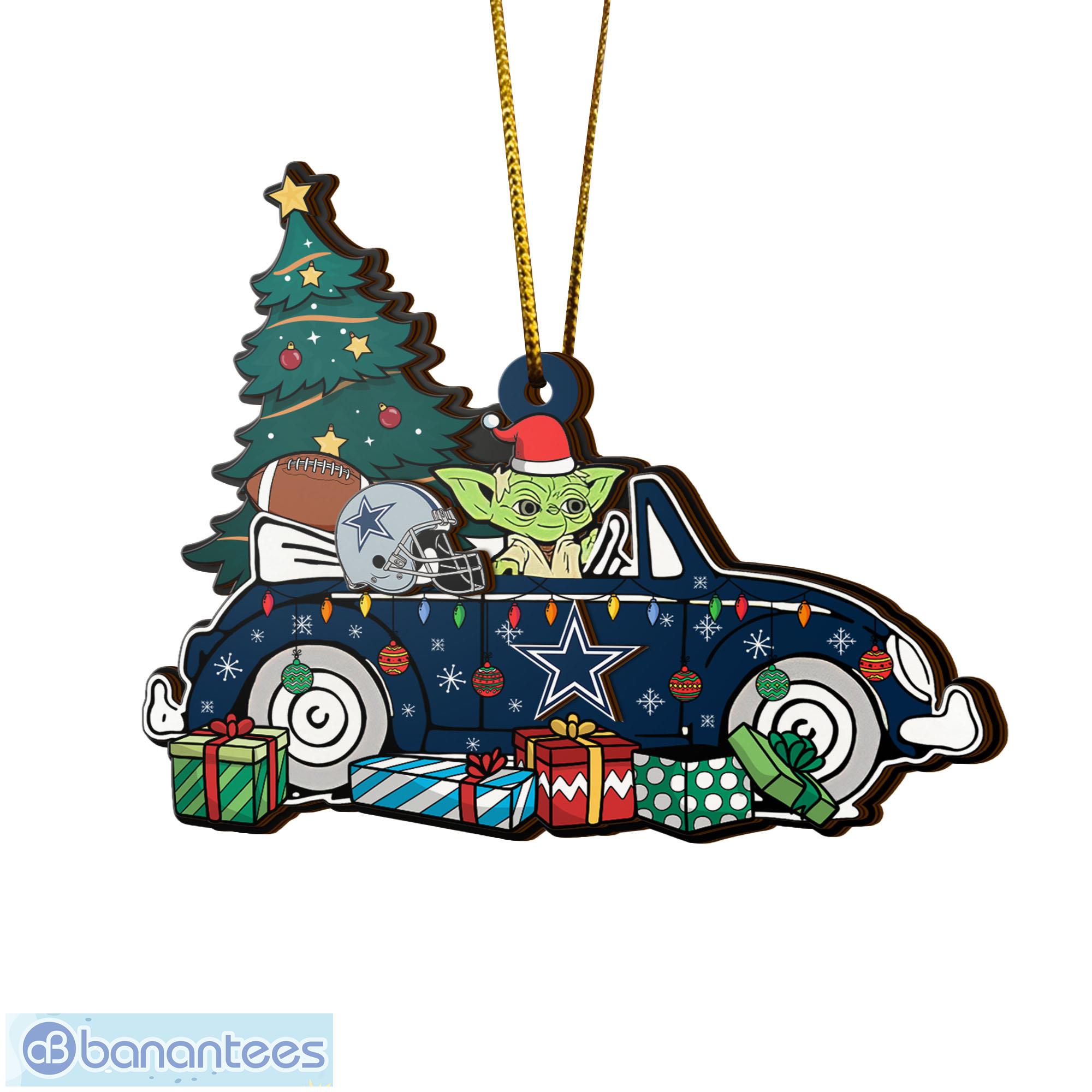 Dallas Cowboys-Baby Yoda Christmas Tree Ornament