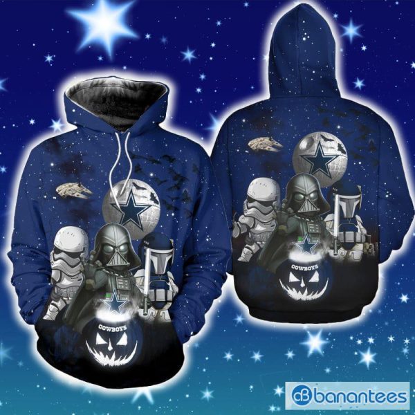 NFL Dallas Cowboys Camouflage Blue 3D Hoodie Zip Hoodie For Men And Women  Sport Gift - Banantees