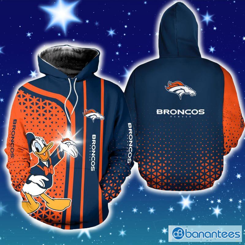 NFL Denver Broncos 3D Hoodie Style Gift Men Women