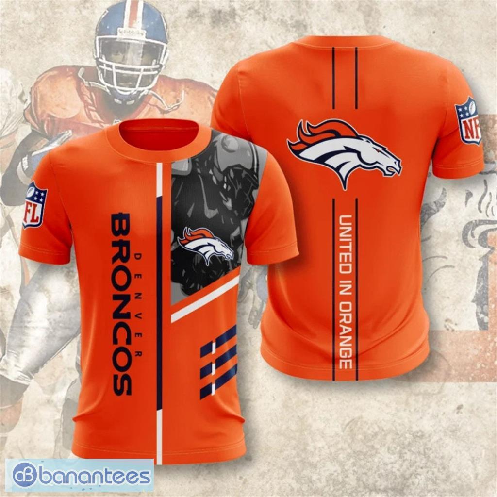 Denver Broncos V1 All Over Printed 3D Shirt Product Photo 1