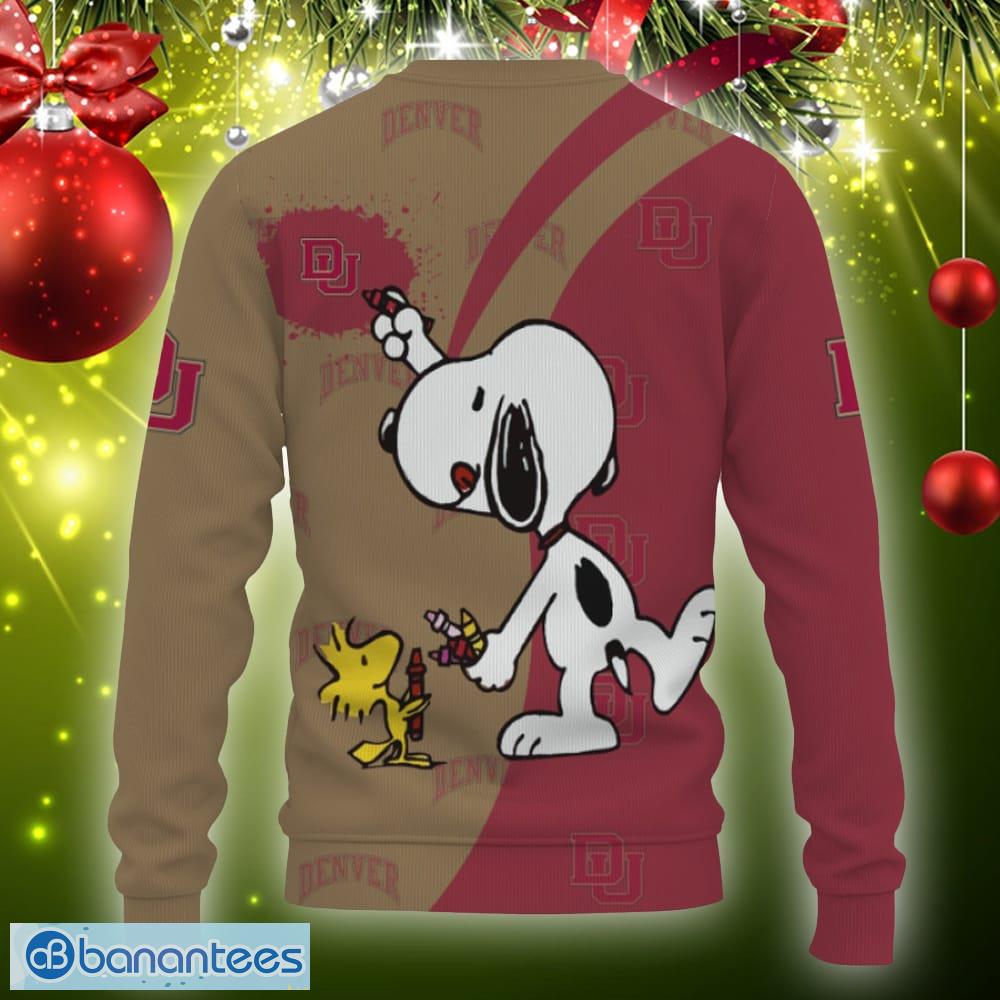 Edmonton Oil Kings Snoopy Cute Heart American Sports Team Ugly Christmas  Sweater AOP Gift Holidays - Banantees