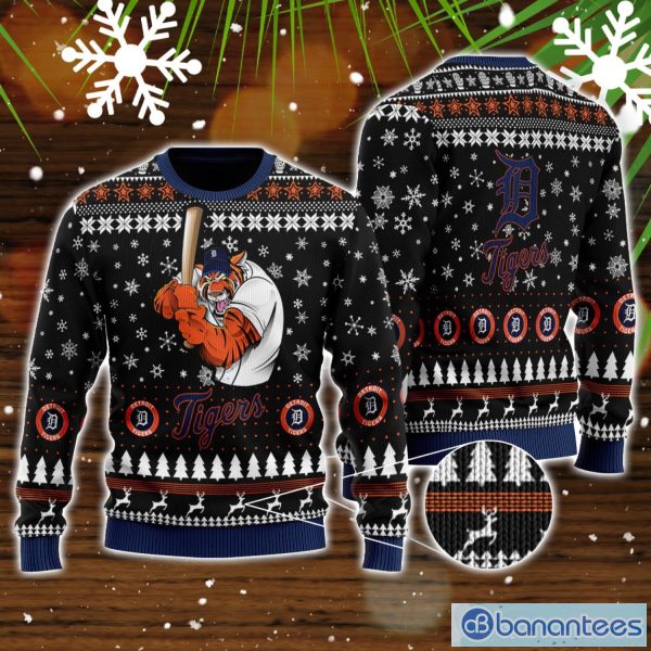 Detroit Tigers Custom New Uniforms For Fan Gear Knitted Xmas Sweater Gift  Holidays - Banantees