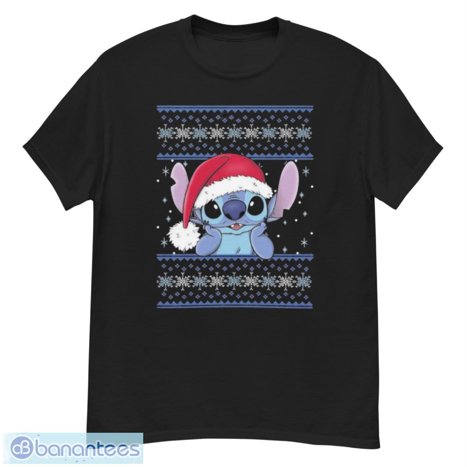 disney-lilo-stitch-christmas-stitch-ugly-sweater-style-sweatshirt.jpeg Disney Lilo & Stitch Christmas Stitch Ugly Sweater Style Sweatshirt - G500 Men’s Classic T-Shirt