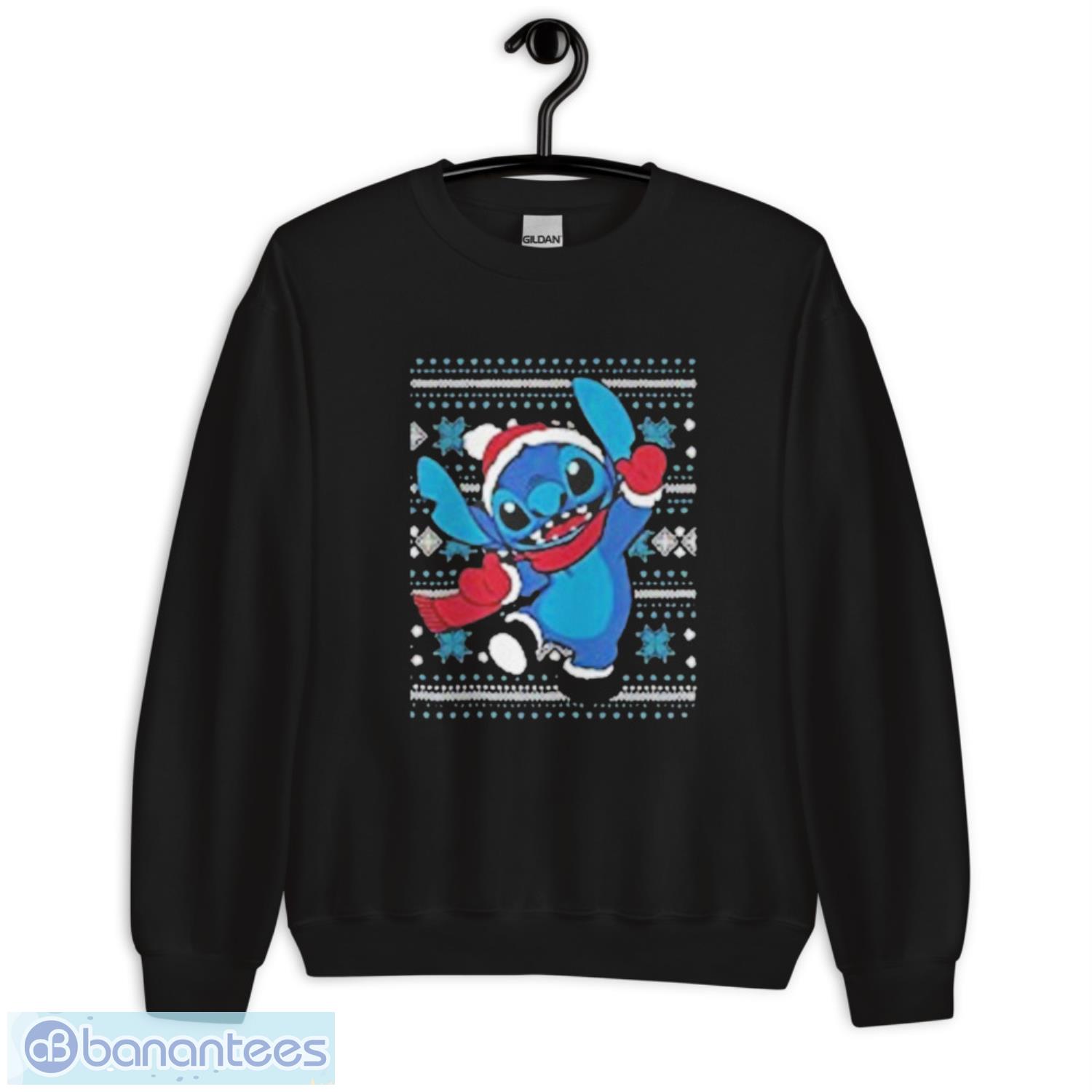 Disney Santa Stitch Ugly Christmas Sweater - Unisex Crewneck Sweatshirt Disney Santa Stitch Ugly Christmas Sweater - Unisex Crewneck Sweatshirt