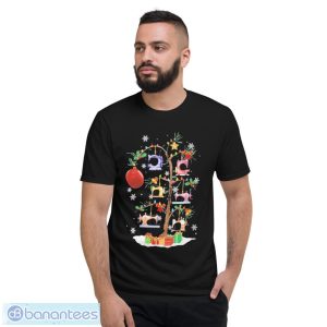 Sewing Machine Xmas Tree Merry Christmas Shirt - Short Sleeve T-Shirt