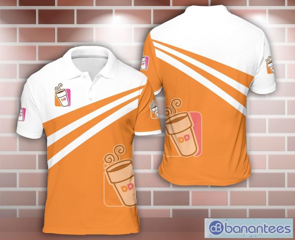dunkin’ donuts 3D Sport Polo Shirt Nice Gift Product Photo 1