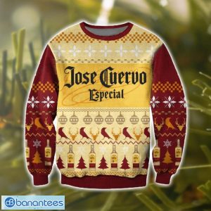Jose Cuervo 3D Ugly Christmas Sweater Christmas Gift Product Photo 1