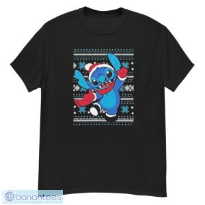 Disney Santa Stitch Ugly Christmas Sweater - G500 Men’s Classic T-Shirt