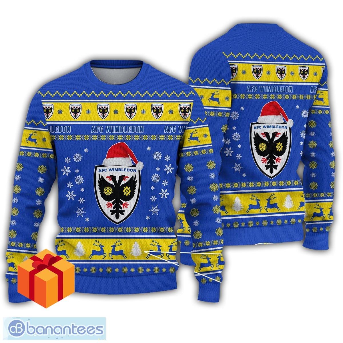 New York Giants Fans Reindeer Snowstorm Ugly Christmas Sweater -  Freedomdesign