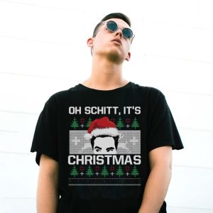 Oh Schitt It's Christmas Movie Quotes T-shirt, David Rose Christmas Shirt - G500 Gildan T-Shirt