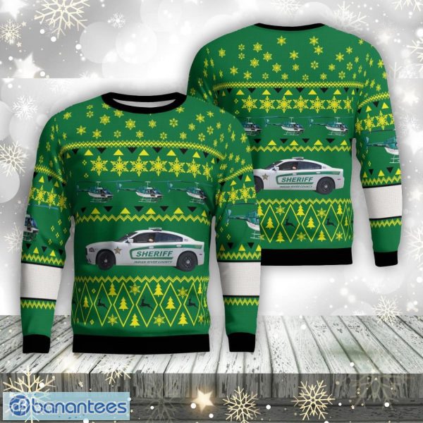 Florida, Indian River County Sheriff Office Aop Ugly Sweater Family Gift Product Photo 1