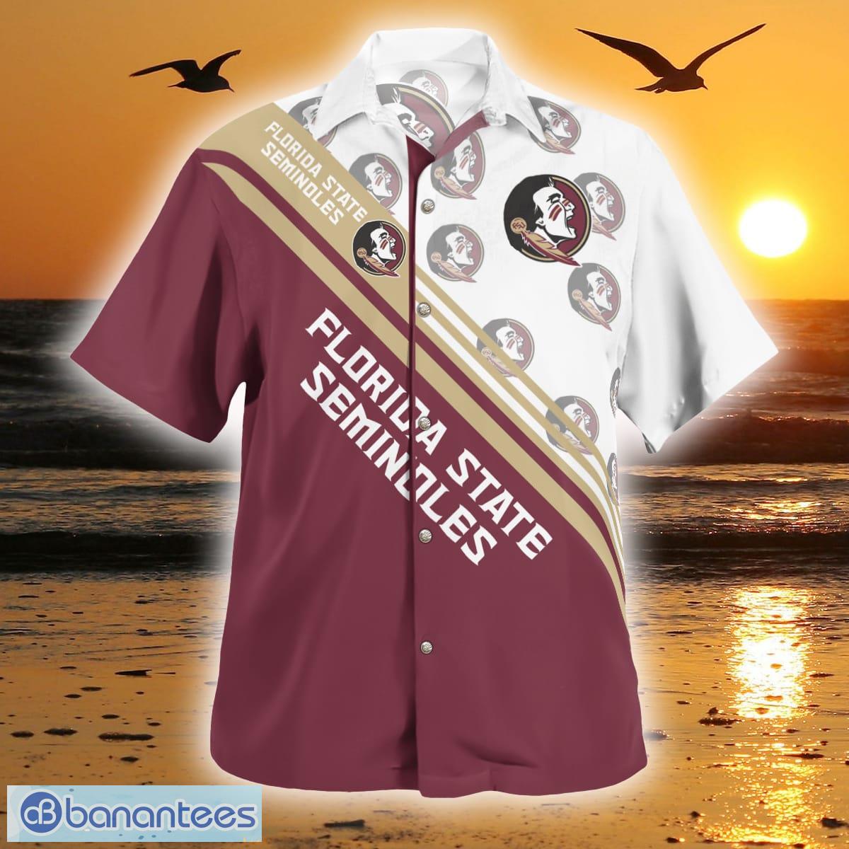 Florida State Seminoles NCAA Flower Hawaiian Shirt 3D Shirt, Florida State  Seminoles Father's Day Gifts - T-shirts Low Price