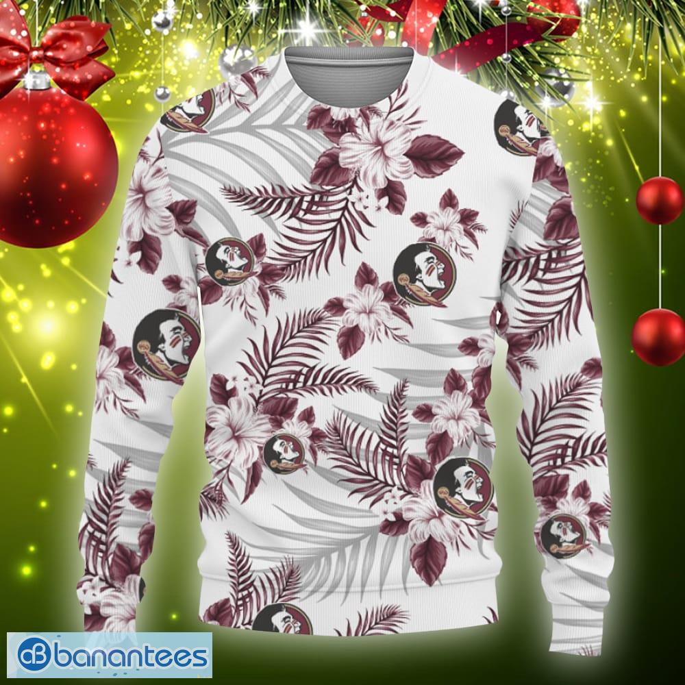 Tropical christmas outlet sweater