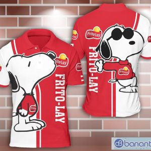 frito-lay Snoopy Kiss 3D Polo Shirt For Sport Lover Product Photo 1