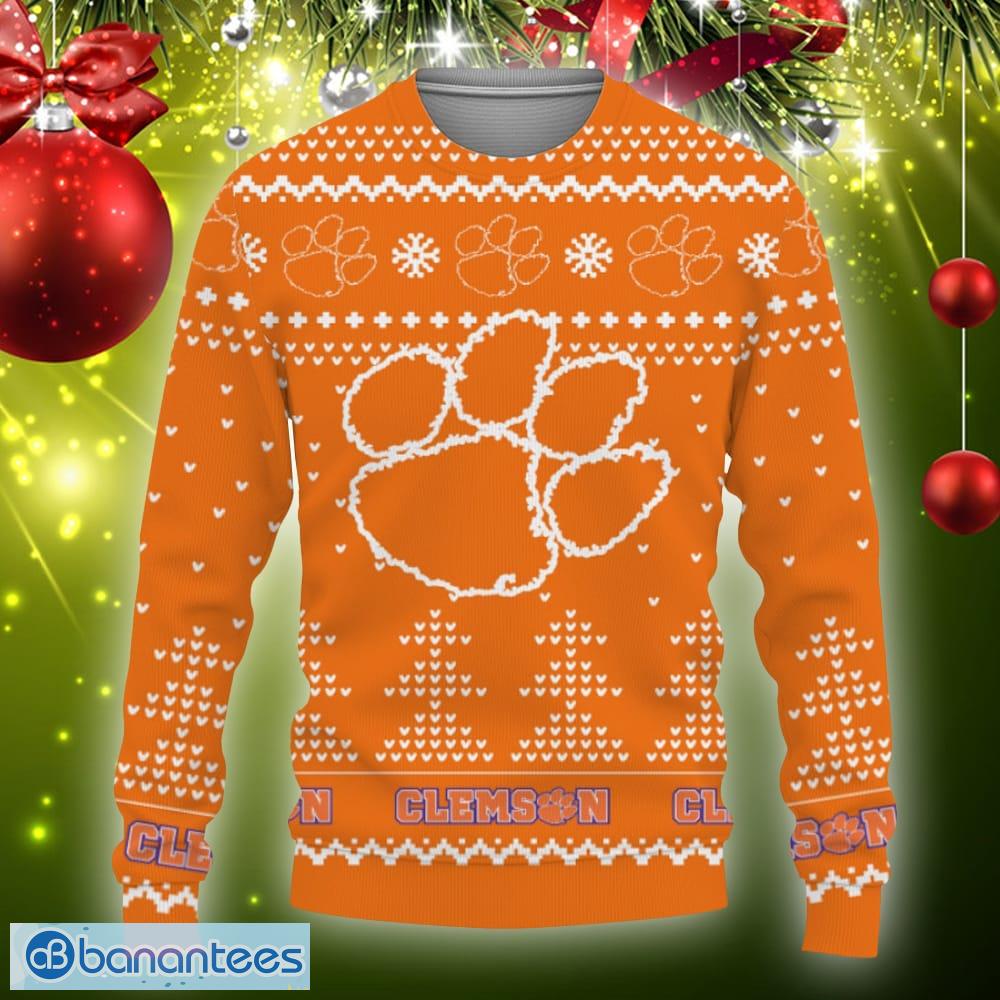Clemson Sweater Tigers Mascot Clemson Christmas Gift - Personalized Gifts:  Family, Sports, Occasions, Trending
