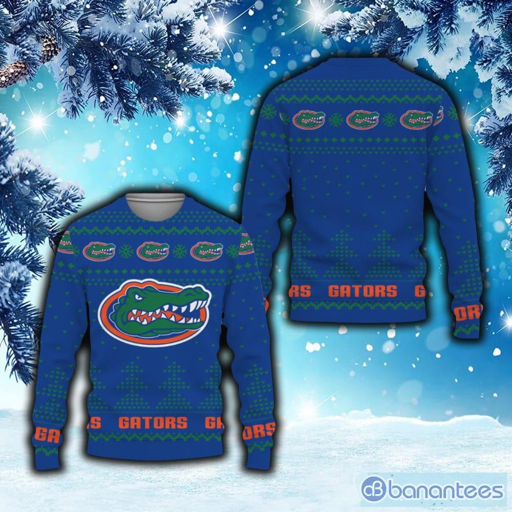 Florida Gators Custom Name & Number Ugly Christmas Sweater