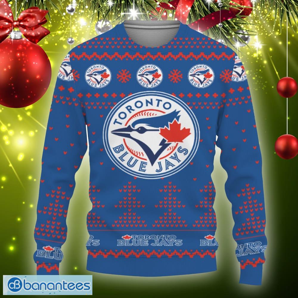 Team Logo Toronto Raptors Ugly Christmas Sweaters
