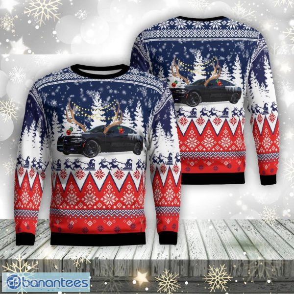 Gaston Police Department Christmas Aop Ugly Sweater Family Gift Product Photo 1