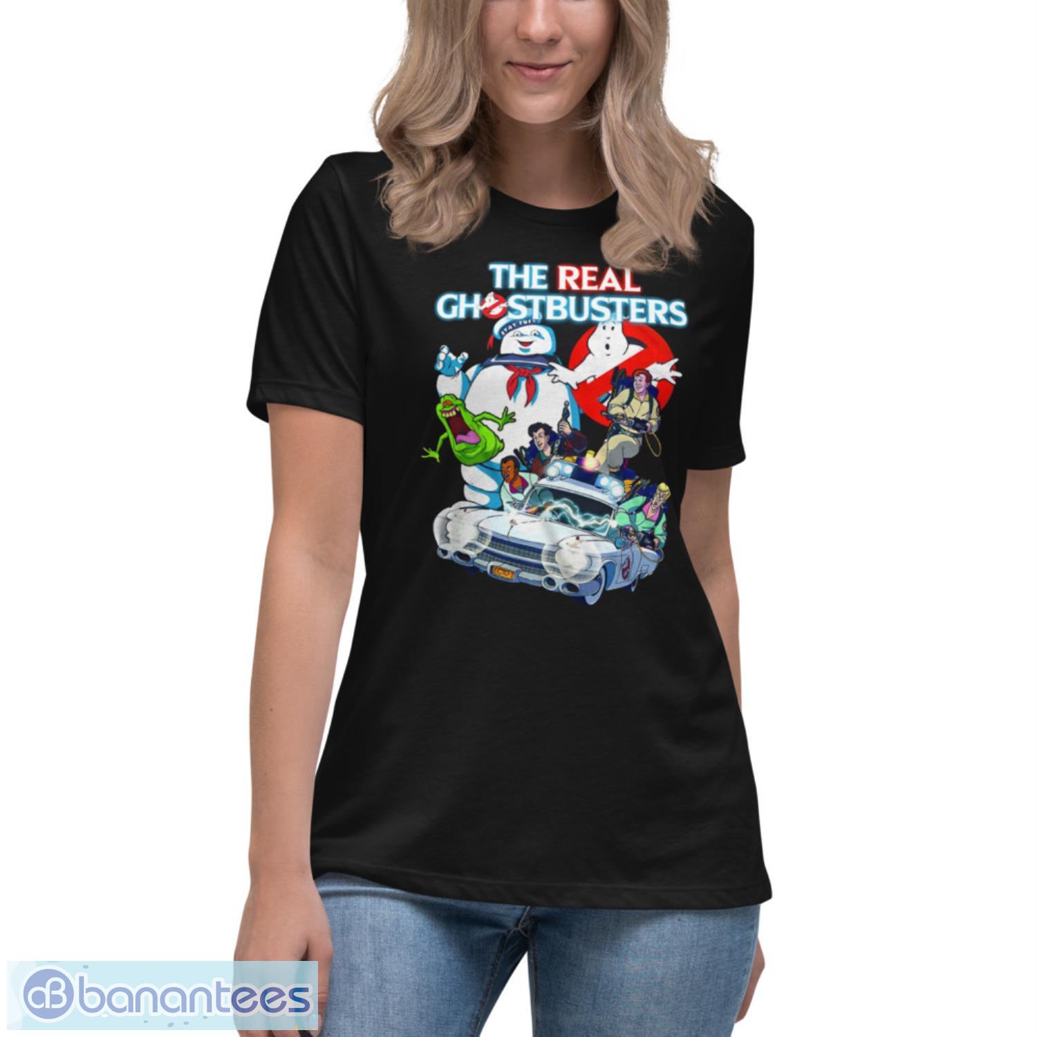 Ghostbusters 80s Vintage T-Shirt - Women's Relaxed Short Sleeve Jersey Tee Ghostbusters 80s Vintage T-Shirt - Women's Relaxed Short Sleeve Jersey Tee