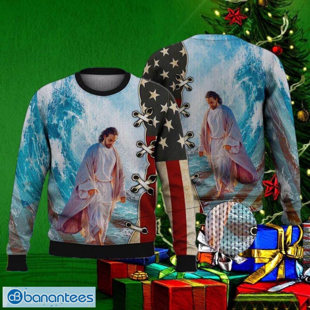 Ghost Band Ugly Christmas Sweater Style Gift For Men Women - Banantees