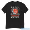 Grateful Dead Cleveland Browns Christmas Ugly Shirt - G500 Men’s Classic T-Shirt