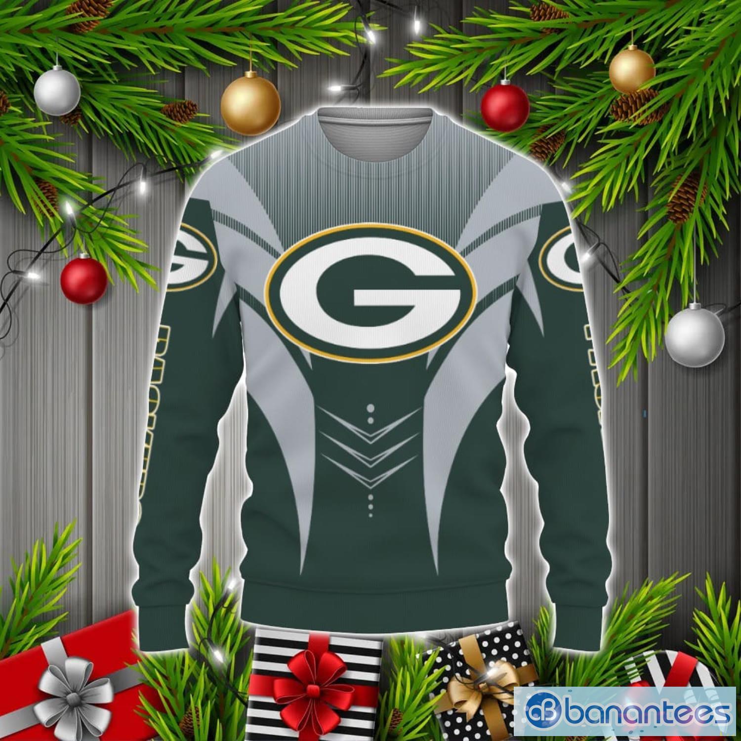 NFL Green Bay Packers Go Pack Go 3D Ugly Sweater 3D Gift For