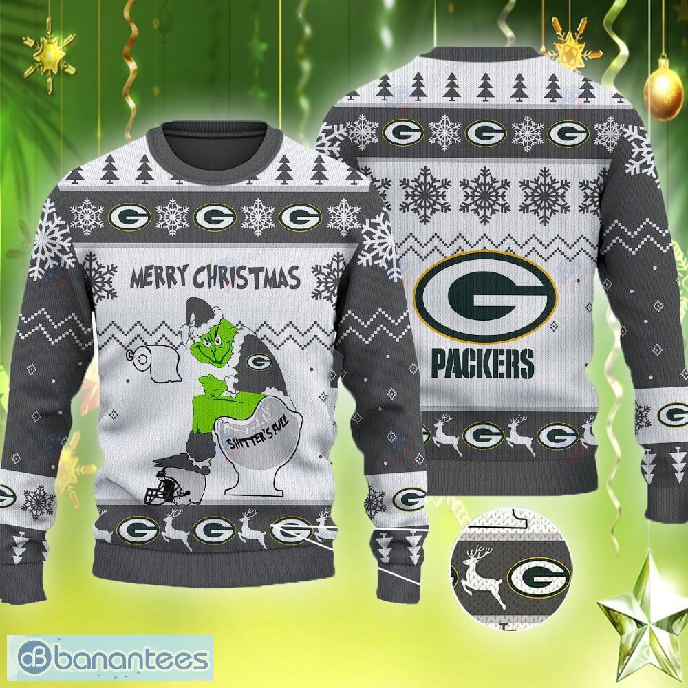 Grinch Green Bay Packer Ugly Sweater Party