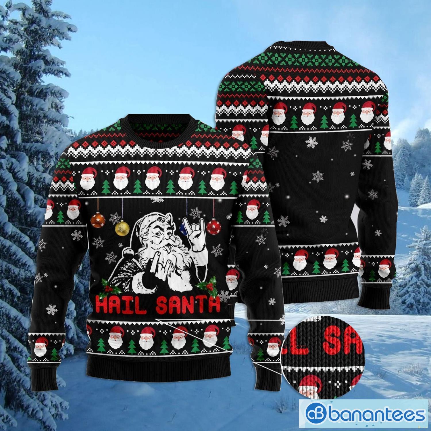 Hail hotsell santa sweater