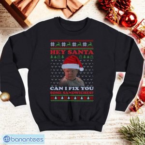 Hey Santa Can I Fix You Ugly Christmas Shirt Product Photo 1