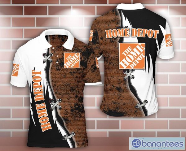 home depot All Over Printed 3D Polo Shirt For Sport Lover Product Photo 1