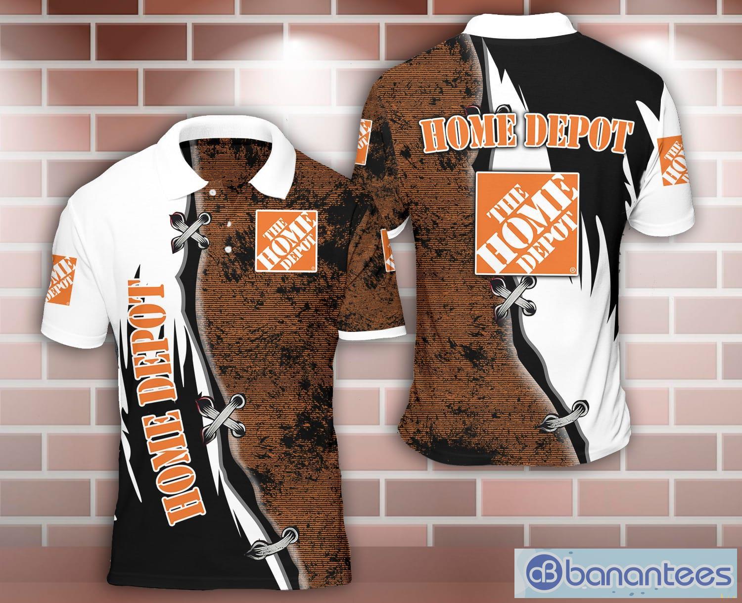 home depot all over printed 3d polo shirt for sport lover image home depot All Over Printed 3D Polo Shirt For Sport Lover Product Photo 1